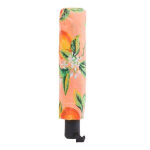RAINY SKIES multi Printed Peach Umbrella